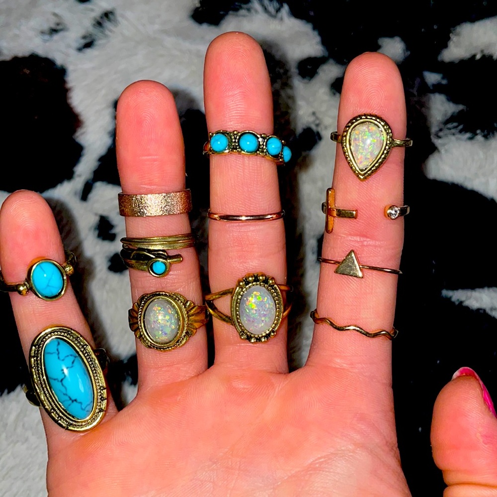 12 piece ring set